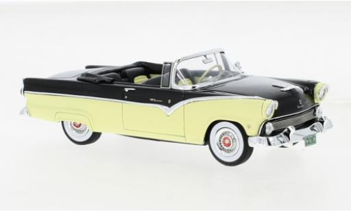 Miniature Ford Fairlane 1/43 GIM   Great Iconic Models Sunliner noire/jaune 1955 Ford Fairlane 1/43 GIM   Great Iconic Models Sunliner noire/jaune 1955 miniature