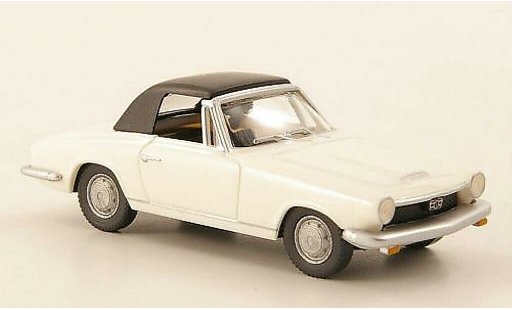 Glas 1700 GT Cabriolet 1/87 Wiking Cabrio blanche miniature