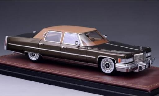 Miniature Cadillac Fleetwood 1/43 GLM Brougham metallise marron/marron 1976 Cadillac Fleetwood 1/43 GLM Brougham metallise marron/marron 1976 miniature
