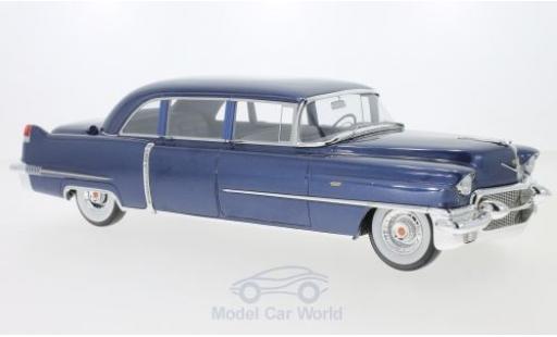 Miniature Cadillac Fleetwood 1/18 GLM Series 75 metallise bleue 1956 Cadillac Fleetwood 1/18 GLM Series 75 metallise bleue 1956 miniature