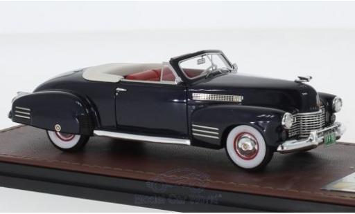 Miniature Cadillac Series 62 1/43 GLM Cabriolet Coupe metallise bleue 1941 Cadillac Series 62 1/43 GLM Cabriolet Coupe metallise bleue 1941 miniature