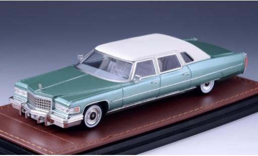 Miniature Cadillac Series 75 1/43 GLM Fleetwood metallise verte/blanche 1976 Cadillac Series 75 1/43 GLM Fleetwood metallise verte/blanche 1976 miniature