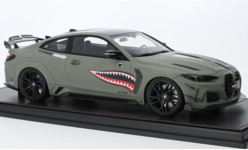 Miniature Bmw M4 1/18 GLM (G82) ByHumans Louisiana WBK gris clair 2022 Bmw M4 1/18 GLM (G82) ByHumans Louisiana WBK gris clair 2022 miniature