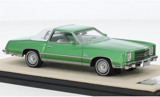 Miniature Chevrolet Monte Carlo 1/43 GLM metallise verte/blanche 1976 Chevrolet Monte Carlo 1/43 GLM metallise verte/blanche 1976 miniature