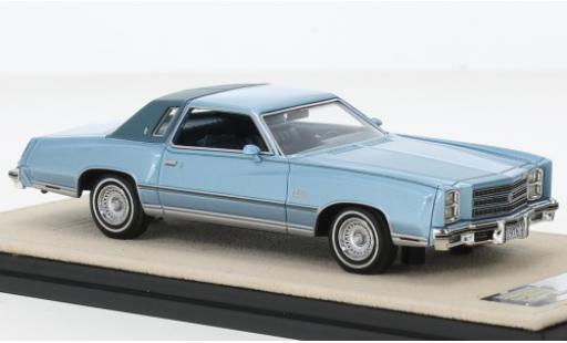 Miniature Chevrolet Monte Carlo 1/43 GLM metallise bleue/matt-bleue 1976 Chevrolet Monte Carlo 1/43 GLM metallise bleue/matt-bleue 1976 miniature