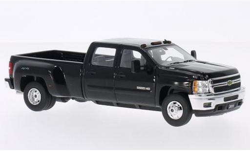Miniature Chevrolet Silverado 1/43 GLM 3500HD noire 2011 Chevrolet Silverado 1/43 GLM 3500HD noire 2011 miniature