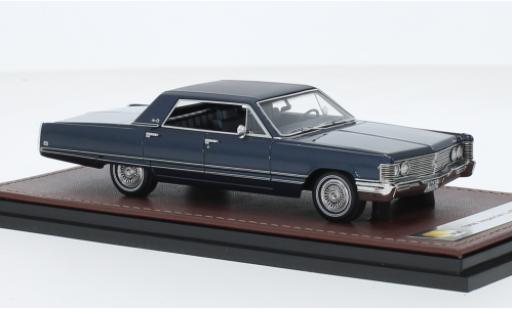 Miniature Chrysler Imperial 1/43 GLM LeBaron metallise bleu foncé 1968 Chrysler Imperial 1/43 GLM LeBaron metallise bleu foncé 1968 miniature