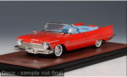 Miniature Imperial Crown 1/43 GLM Cabriolet rouge 1957 1:43 Imperial Crown 1/43 GLM Cabriolet rouge 1957 1:43 miniature