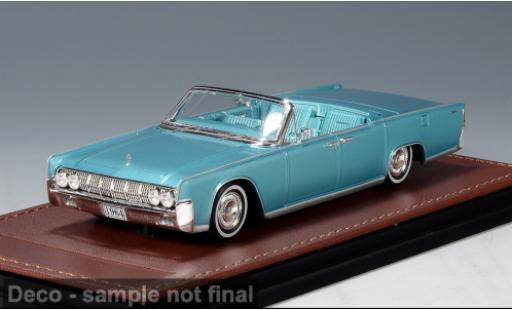Miniature Lincoln Continental 1/43 GLM Cabriolet turquoise 1964 1:43 Lincoln Continental 1/43 GLM Cabriolet turquoise 1964 1:43 miniature