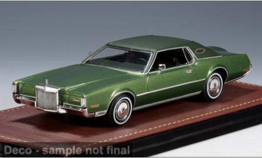 Miniature Lincoln Continental 1/43 GLM Mark IV verte 1972 1:43 Lincoln Continental 1/43 GLM Mark IV verte 1972 1:43 miniature