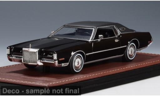 Miniature Lincoln Continental 1/43 GLM Mark IV noire 1972 1:43 Lincoln Continental 1/43 GLM Mark IV noire 1972 1:43 miniature