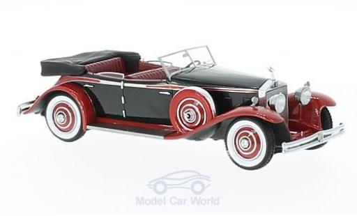 Miniature Rolls Royce Phantom 1/43 GLM II Brewster Newmarket Permanent Sport Sedan Cabriolet noire/rouge 1932 Rolls Royce Phantom 1/43 GLM II Brewster Newmarket Permanent Sport Sedan Cabriolet noire/rouge 1932 miniature