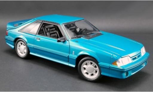 Miniature Ford Mustang 1/18 GMP Cobra bleue 1993 Ford Mustang 1/18 GMP Cobra bleue 1993 miniature