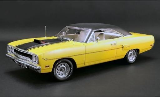 Miniature Plymouth Road Runner 1/18 GMP jaune/matt-noire 1970 avec Figurenkopf � aufstecken Plymouth Road Runner 1/18 GMP jaune/matt-noire 1970 avec Figurenkopf � aufstecken miniature