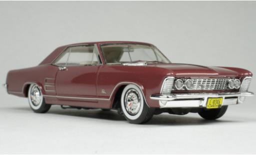 Miniature Buick Riviera 1/43 Goldvarg Collections metallise rouge 1963 Buick Riviera 1/43 Goldvarg Collections metallise rouge 1963 miniature