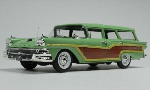 Miniature Ford Country Squire 1/43 Goldvarg Collections verte/Holzoptik 1958 Ford Country Squire 1/43 Goldvarg Collections verte/Holzoptik 1958 miniature