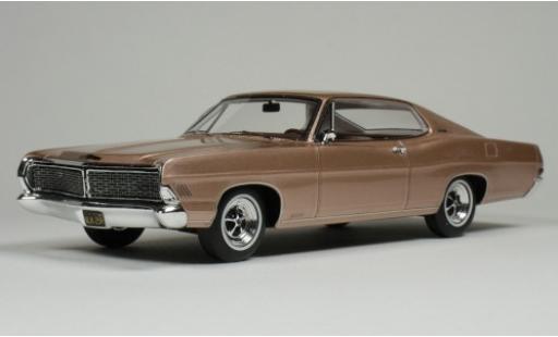 Miniature Ford Galaxy 1/43 Goldvarg Collections Galaxie 500 XL metallise rose 1968 Ford Galaxy 1/43 Goldvarg Collections Galaxie 500 XL metallise rose 1968 miniature