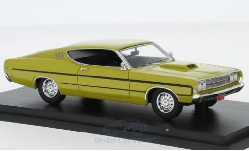 Ford Torino 1/43 Goldvarg Collections jaune 1969 miniature