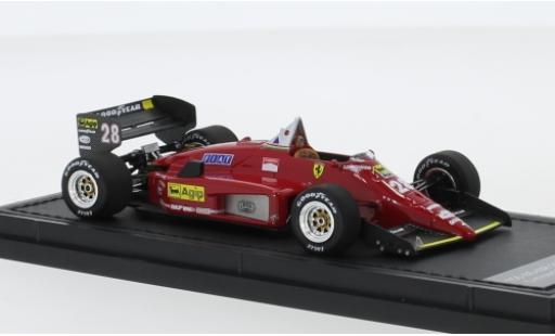 Miniature Ferrari 156 1/43 GP Replicas /85 No.28 Scuderia Formel 1 1987 R.Arnoux Ferrari 156 1/43 GP Replicas /85 No.28 Scuderia Formel 1 1987 R.Arnoux miniature