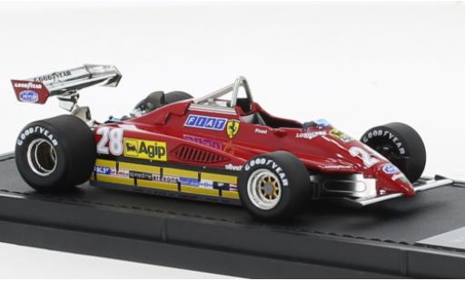 Miniature Ferrari 126 1/43 GP Replicas C2 No.28 Scuderia Formel 1 1982 Ferrari 126 1/43 GP Replicas C2 No.28 Scuderia Formel 1 1982 miniature