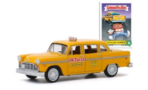 Miniature Checker Marathon 1/64 Greenlight A11 GPK Taxi Co 1970 Unaware Aaron GarbagePailKids Checker Marathon 1/64 Greenlight A11 GPK Taxi Co 1970 Unaware Aaron GarbagePailKids miniature
