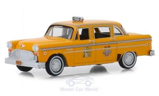 Miniature Checker Marathon 1/64 Greenlight A11 N.Y.C. Taxi 1981 Checker Marathon 1/64 Greenlight A11 N.Y.C. Taxi 1981 miniature