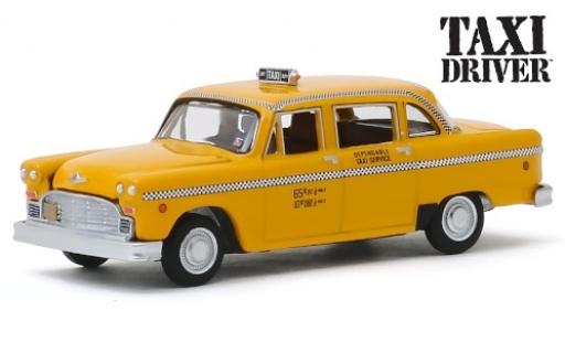 Miniature Checker Marathon 1/64 Greenlight Taxi Cab jaune/Dekor Taxi Driver 1975 Checker Marathon 1/64 Greenlight Taxi Cab jaune/Dekor Taxi Driver 1975 miniature