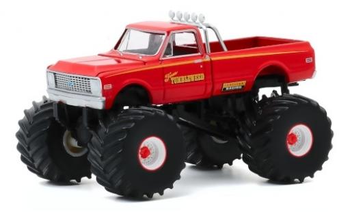Miniature Chevrolet C-10 1/64 Greenlight Monster Truck Texas Tumbleweed 1972 Chevrolet C-10 1/64 Greenlight Monster Truck Texas Tumbleweed 1972 miniature