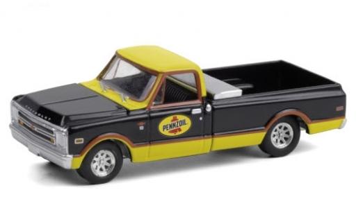 Miniature Chevrolet C-10 1/64 Greenlight Pennzoil 1968 Chevrolet C-10 1/64 Greenlight Pennzoil 1968 miniature
