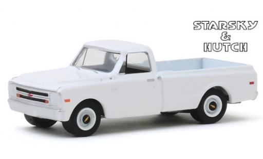 Miniature Chevrolet C-10 1/64 Greenlight blanche Starsky & Hutch 1968 Chevrolet C-10 1/64 Greenlight blanche Starsky & Hutch 1968 miniature