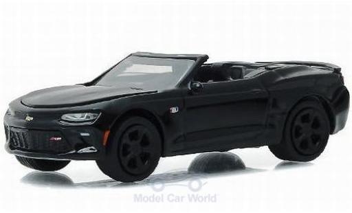 Miniature Chevrolet Camaro 1/64 Greenlight Cabriolet metallise noire 2017 Black Bandit - Series 16 ohne Vitrine Chevrolet Camaro 1/64 Greenlight Cabriolet metallise noire 2017 Black Bandit - Series 16 ohne Vitrine miniature