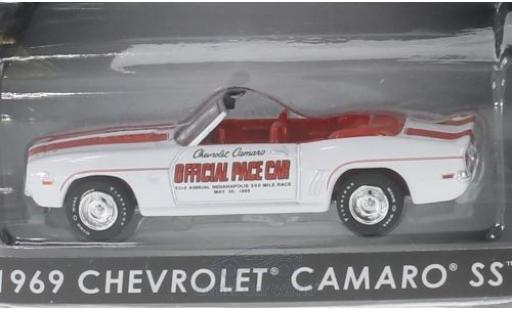 Miniature Chevrolet Camaro 1/64 Greenlight SS Cabriolet Offical Pace Car Indianapolis 500 1969 Chevrolet Camaro 1/64 Greenlight SS Cabriolet Offical Pace Car Indianapolis 500 1969 miniature