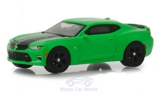 Miniature Chevrolet Camaro 1/64 Greenlight SS verte/noire 2017 Chevrolet Camaro 1/64 Greenlight SS verte/noire 2017 miniature