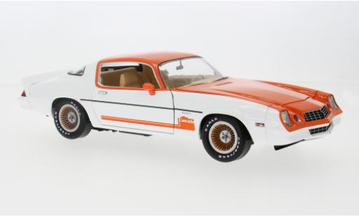 Miniature Chevrolet Camaro 1/18 Greenlight blanche/orange 1979 1:18 Chevrolet Camaro 1/18 Greenlight blanche/orange 1979 1:18 miniature