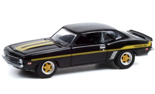 Miniature Chevrolet Camaro 1/64 Greenlight Yenko S/C Custom noire/Dekor 1969 Chevrolet Camaro 1/64 Greenlight Yenko S/C Custom noire/Dekor 1969 miniature