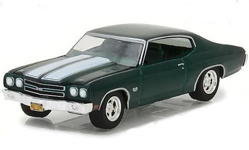 Miniature Chevrolet Chevelle 1/64 Greenlight SS 396 metallise verte Film John Wick 1970 Chevrolet Chevelle 1/64 Greenlight SS 396 metallise verte Film John Wick 1970 miniature