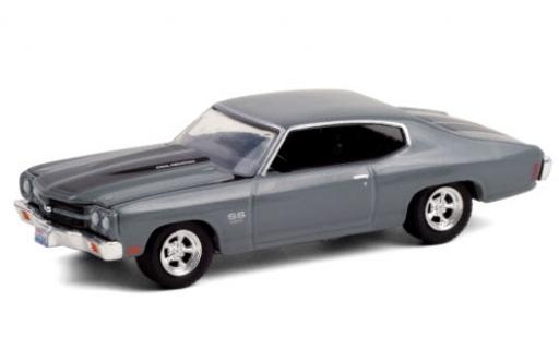 Miniature Chevrolet Chevelle 1/64 Greenlight SS 454 metallise grise/matt-noire 1970 Once Upon A Time (TV-s�rie 20011-18) Es war einmal... Chevrolet Chevelle 1/64 Greenlight SS 454 metallise grise/matt-noire 1970 Once Upon A Time (TV-s�rie 20011-18) Es war einmal... miniature
