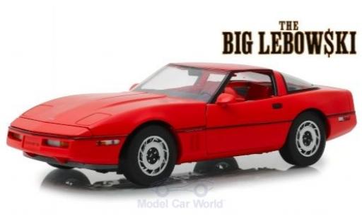 Miniature Chevrolet Corvette 1/18 Greenlight C4 rouge The Big Lebowski 1985 Chevrolet Corvette 1/18 Greenlight C4 rouge The Big Lebowski 1985 miniature