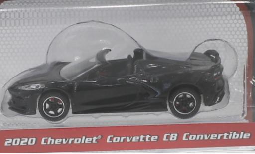 Miniature Chevrolet Corvette 1/64 Greenlight (C8) Cabriolet noire 2020 Chevrolet Corvette 1/64 Greenlight (C8) Cabriolet noire 2020 miniature