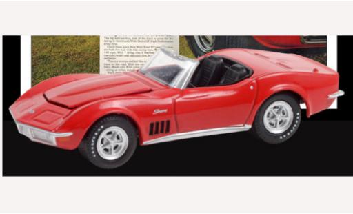 Miniature Chevrolet Corvette 1/64 Greenlight Cabriolet rouge AEG 1969 Wide Boots GT Chevrolet Corvette 1/64 Greenlight Cabriolet rouge AEG 1969 Wide Boots GT miniature