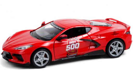 Miniature Chevrolet Corvette 1/24 Greenlight Stingray (C8) Indy 500 - Official Pace Car 2020 104th Running Indianapolis 500 Mile Race Chevrolet Corvette 1/24 Greenlight Stingray (C8) Indy 500 - Official Pace Car 2020 104th Running Indianapolis 500 Mile Race miniature