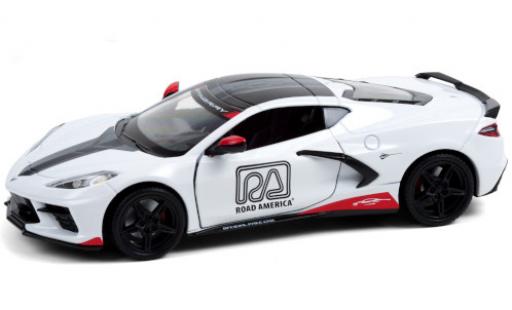 Miniature Chevrolet Corvette 1/24 Greenlight Stingray (C8) Road America - Official Pace Car 2020 Chevrolet Corvette 1/24 Greenlight Stingray (C8) Road America - Official Pace Car 2020 miniature