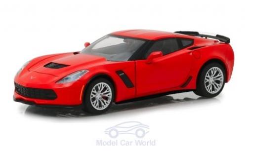 Miniature Chevrolet Corvette 1/24 Greenlight Z06 rouge 2019 Chevrolet Corvette 1/24 Greenlight Z06 rouge 2019 miniature