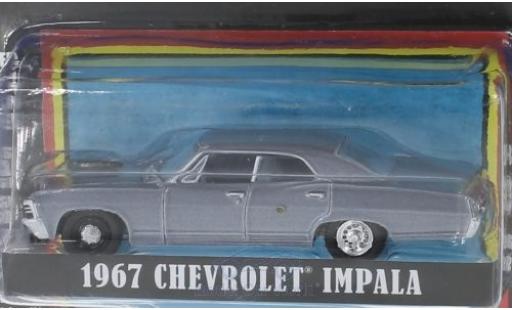 Miniature Chevrolet Impala 1/64 Greenlight metallise grise The A-Team 1967 Chevrolet Impala 1/64 Greenlight metallise grise The A-Team 1967 miniature