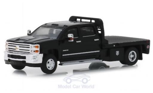 Miniature Chevrolet Silverado 1/64 Greenlight 3500HD noire 2018 Chevrolet Silverado 1/64 Greenlight 3500HD noire 2018 miniature