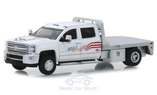 Miniature Chevrolet Silverado 1/64 Greenlight 3500HD USA-1 2018 Chevrolet Silverado 1/64 Greenlight 3500HD USA-1 2018 miniature