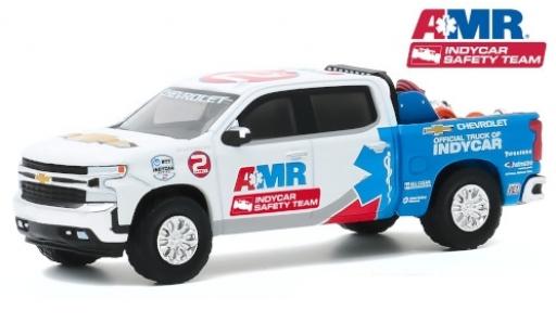 Miniature Chevrolet Silverado 1/64 Greenlight AMR IndyCar Safety Team 2020 Official Truck of Indycar Chevrolet Silverado 1/64 Greenlight AMR IndyCar Safety Team 2020 Official Truck of Indycar miniature