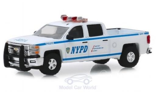 Miniature Chevrolet Silverado 1/64 Greenlight rouge/Dekor NYPD - New York Police Department 2019 Chevrolet Silverado 1/64 Greenlight rouge/Dekor NYPD - New York Police Department 2019 miniature