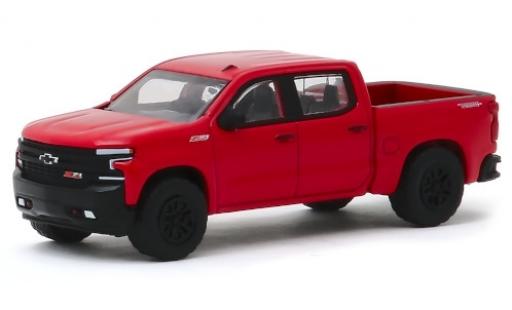 Miniature Chevrolet Silverado 1/64 Greenlight Trail Boss rouge 2019 Chevrolet Silverado 1/64 Greenlight Trail Boss rouge 2019 miniature