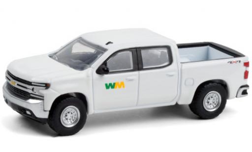 Miniature Chevrolet Silverado 1/64 Greenlight WM - Waste Management 2020 Chevrolet Silverado 1/64 Greenlight WM - Waste Management 2020 miniature